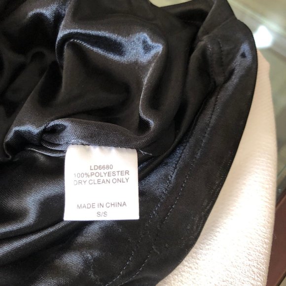 C.Luce Origami Strapless Mini Dress | Small - Picture 6 of 7